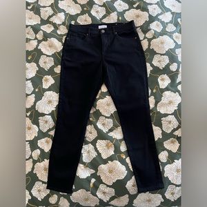 NWOT - LOFT Petite Midrise Skinny Jeans in Black - 12P